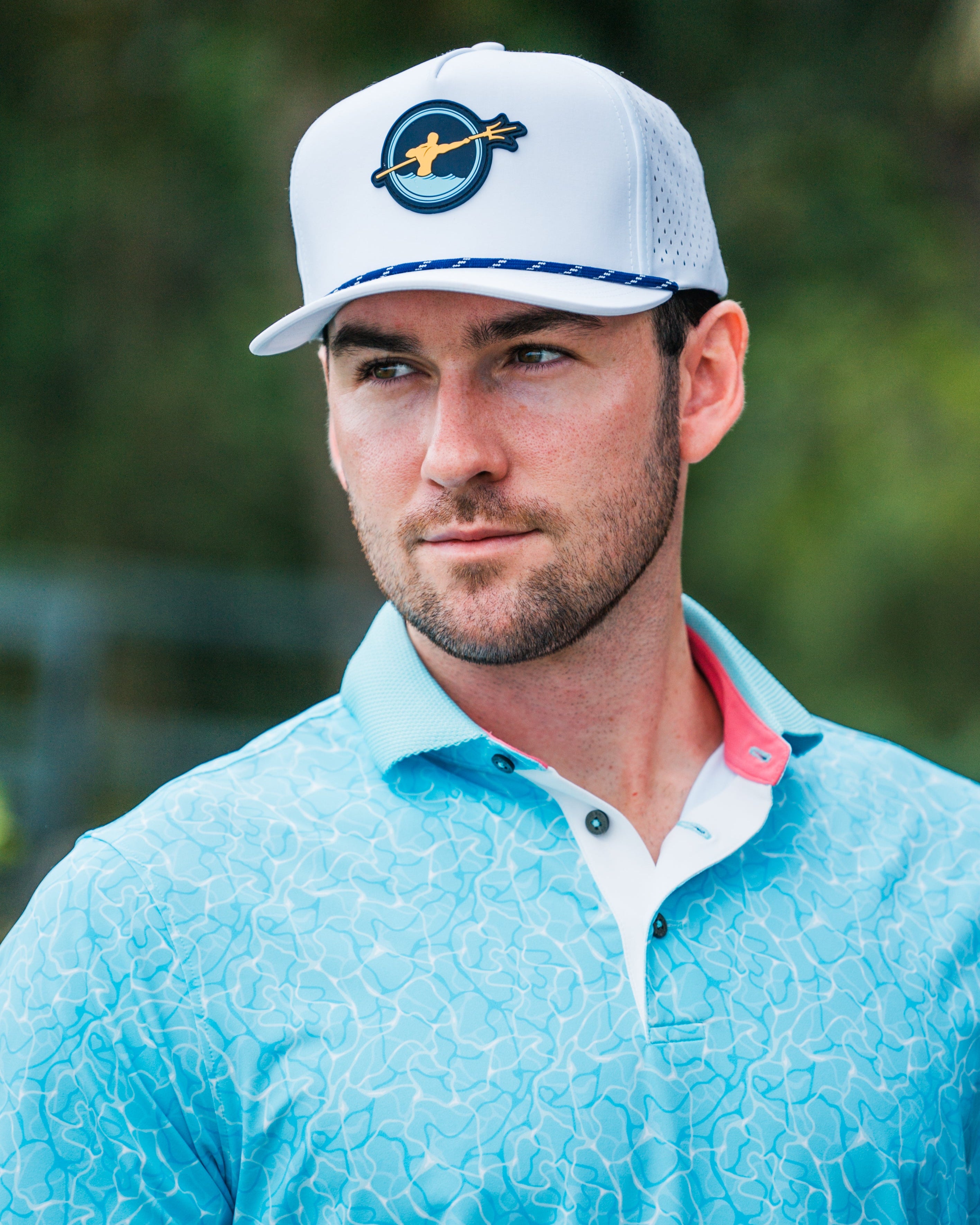 Water Print Polo