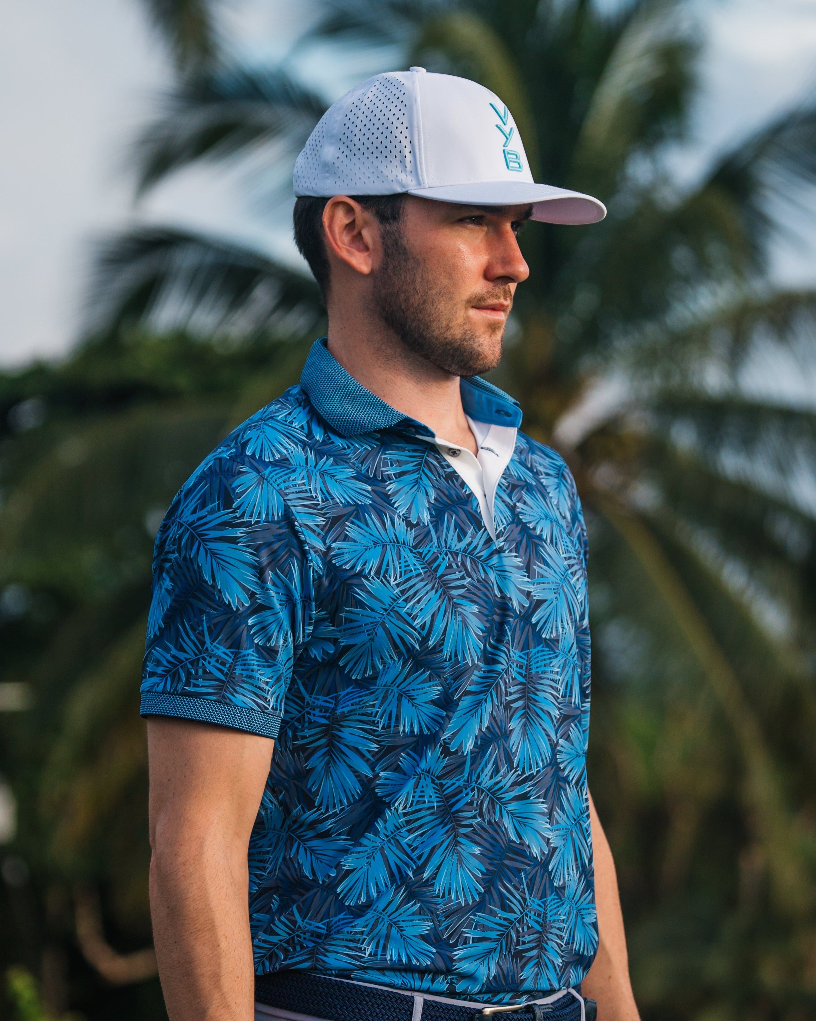 Indigo Leaves Polo